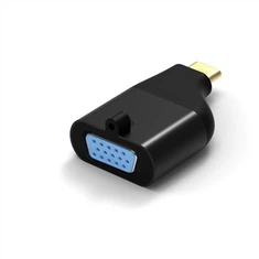 Mini USB C til VGA-adapter med nøglering Design